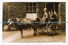 C029816 Man and Woman in Horse Carriage British Made