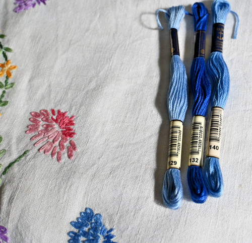 Unused anchor embroidery - unused,