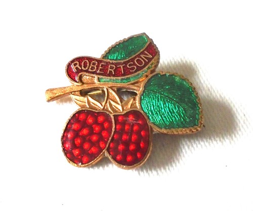 Vintage jam advertising enamel - jam,
