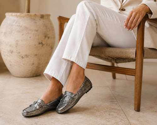 Clarks artisan metallic snake - clarks,