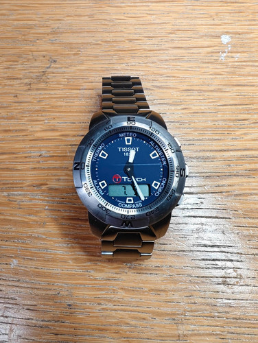Tissot touch titanium blue - titanium,