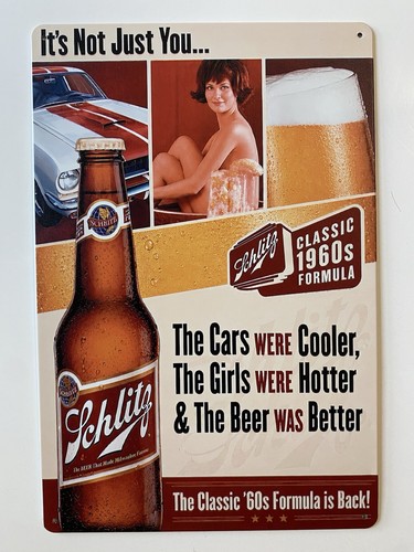 Schlitz beer malt liquor metal - malt,