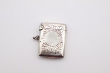 Antique Sterling Silver Vesta