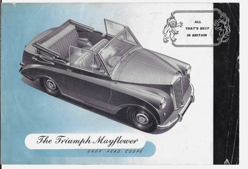 Triumph mayflower drop head - triumph,