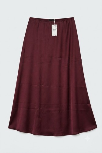 Women satin burgundy - women,