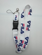 Fila Lanyard White ID Hold