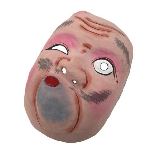 Japanese paper mache - japanese, noh