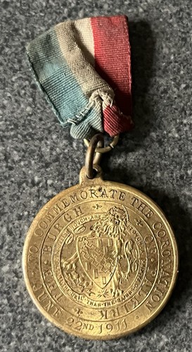 Medal for the - medal, coronation