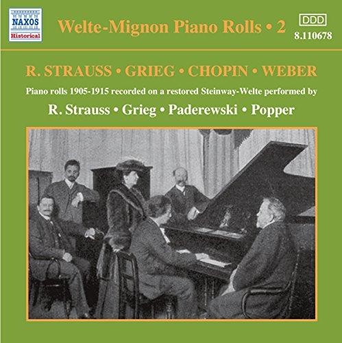 Welte mignon piano rolls - welte-mignon, rolls,