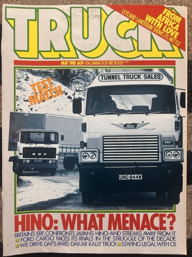 Truck magazine may 1981 - magazine,