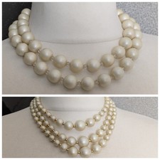 2 Faux Pearl Multi strand
