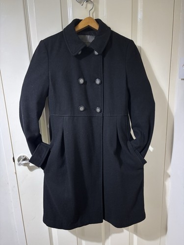 Zara black military coat - zara,