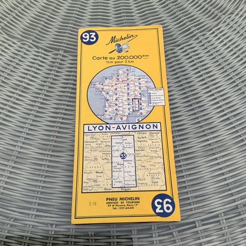 Vintage michelin map - vintage,