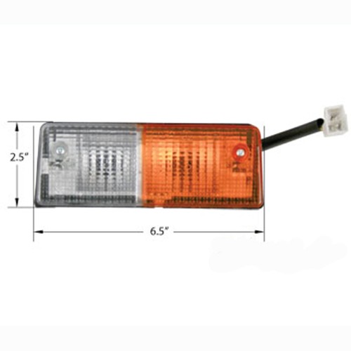 Front light assembly - front, for