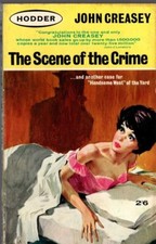 John Creasey THE SCENE OF THE CRIME (Roger West) Hodder 1963 VG paperback book