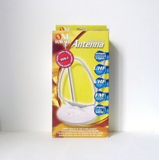 ONE FOR ALL Indoor Antenna Analogue TV Aerial UHF VHF FM Camping Boating