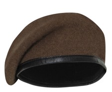 GI US Army Brown Wool Beret
