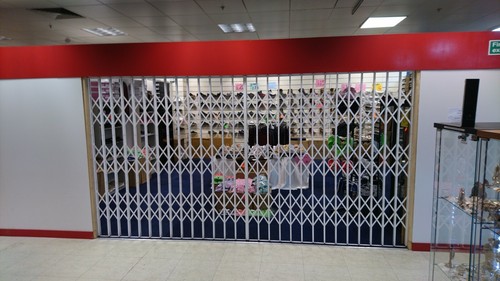 Office security window - window, grille