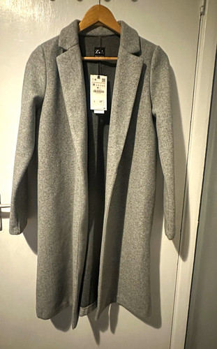 Zara women grey collared - women’s,