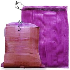 10pcs Large Heavy Weight Mesh Bag 27"×35", Large Mesh Trash Bags Firewood Bag...