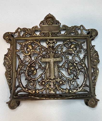Ornate solid brass altar - ornate,