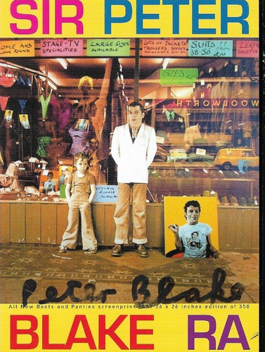 Sir peter blake signed - peter,