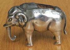ANTIQUE SILVER ADIE & LOVEKIN ELEPHANT PIN CUSHION