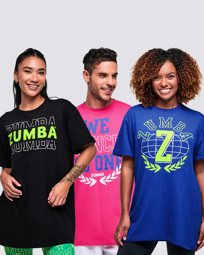 Zumba worldwide unisex tee - unisex,