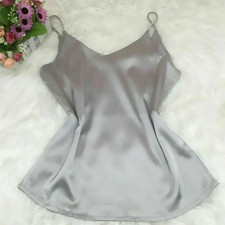 Women Camisole Top Satin Silk
