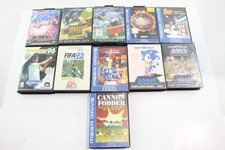 Sega Mega Drive 11 Boxed Games Bundle Joblot All w/ Booklets Except Aladdin
