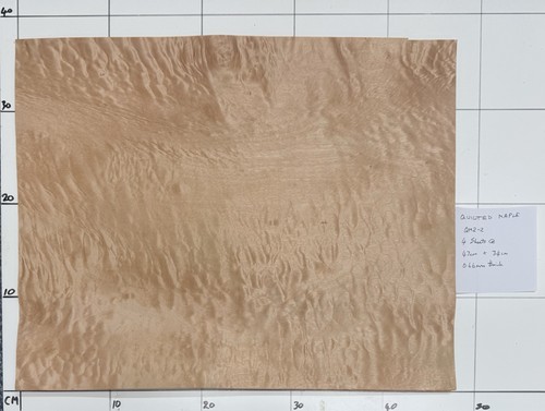 Quilted maple real - real, wood