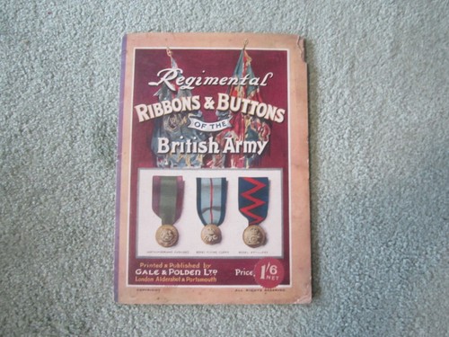 Regimental ribbons buttons - ribbons,