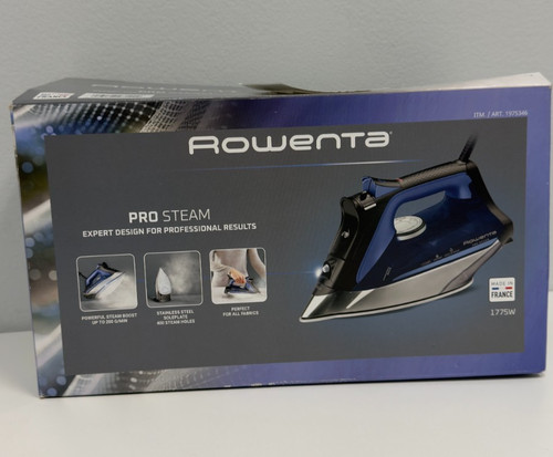 Rowenta pro steam iron 1775w - pro, iron,