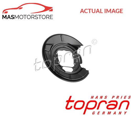 Splash panel brake disc - panel,