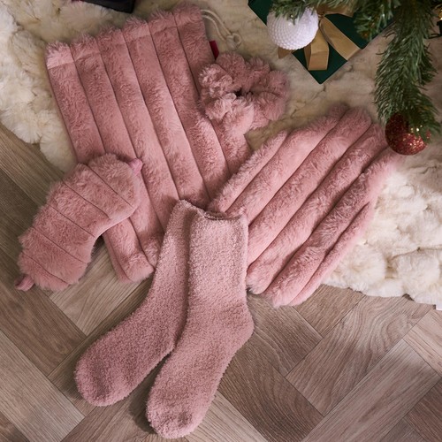 Ohs ribbed faux fur winter - ohs,