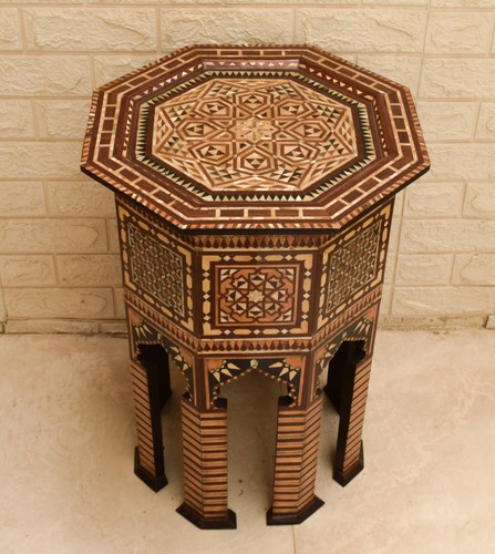 Handcrafted morocco wood side - handcrafted,