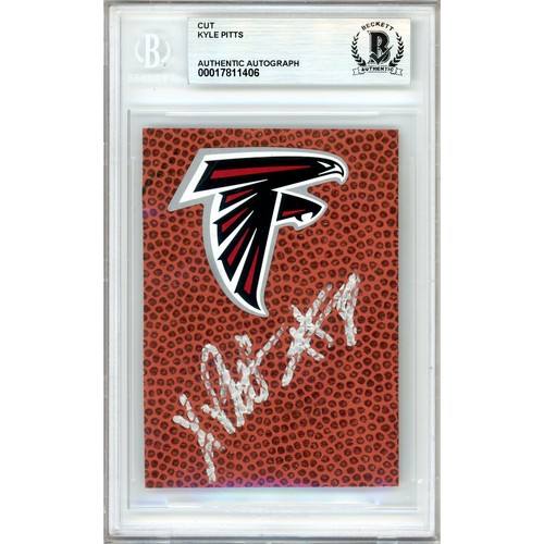 Kyle pitts signed falcons - kyle,