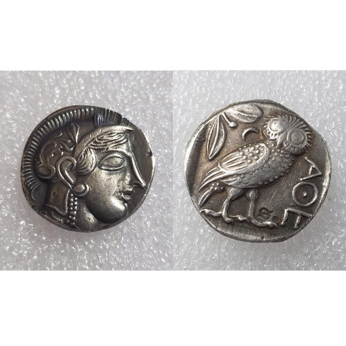 Greek copy reproduction coins - greek,