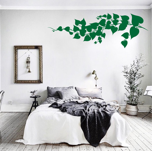 Leaves wall decals home - decals,