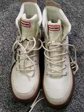 HUNTER  Women's Explorer Insulated Lace-up Leather Commando Boots Uk 9 /Eu 43