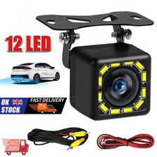 Car Rear View Camera 12 LED Reversing Parking Cam Night Vision Waterproof  170°