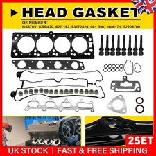 2x Head Gasket Set & Bolts For