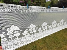 French Vintage Lace Net Cafe