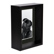 5" x 7" Black 3D Deep Box