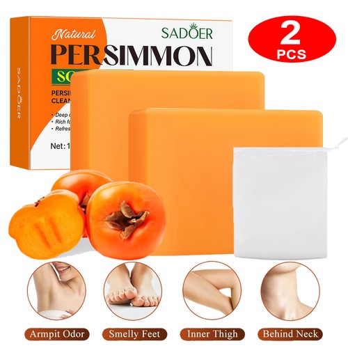2pcs persimmon soap bar for - bar,