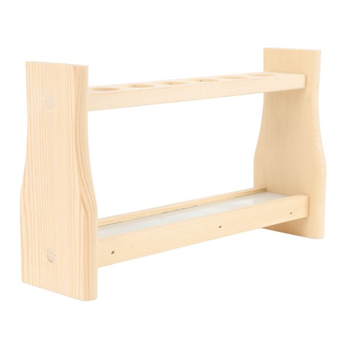 Test tube organizer wooden - organizer,