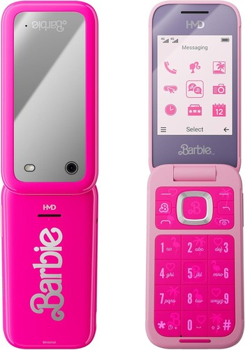Hmd barbie pink mobile - barbie, flip