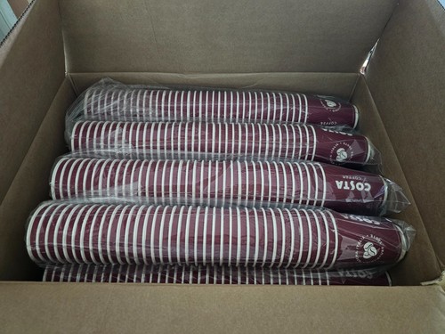 Costa coffee 16oz paper - coffee, cups