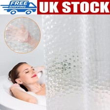 Eva bathroom shower curtain - 3d,