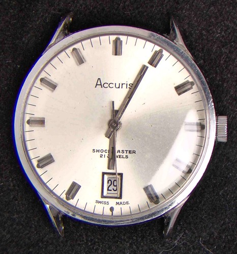 Accurist silver dial men - accurist, men's